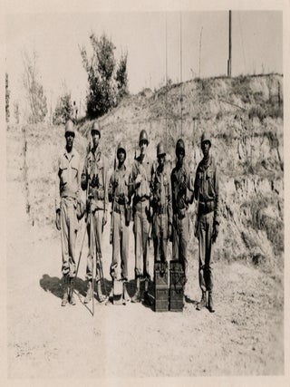[Lot of photographs documenting the Korean War service of African Americans.]