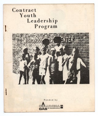 Item #8900 Contract Youth Leadership Program. [With a sheaf of other Program documents, including...