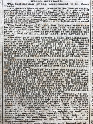 The Cincinnati Commercial. Speeches of the Campaign of 1866 in the States of Ohio, Indiana, and Kentucky. The Most Remarkable Speeches on Both Sides. Reported for the &ldquo;Cincinnati Commercial&rdquo; and Printed from the Stereotype Plates of that Journal.