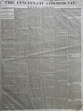 The Cincinnati Commercial. Speeches of the Campaign of 1866 in the States of Ohio, Indiana, and Kentucky. The Most Remarkable Speeches on Both Sides. Reported for the &ldquo;Cincinnati Commercial&rdquo; and Printed from the Stereotype Plates of that Journal.