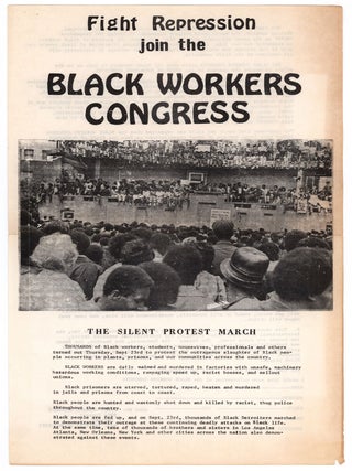 Item #9000 Fight Repression join the Black Workers Congress