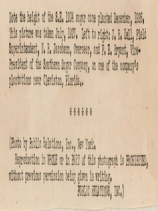 The Southern Sugar Company.