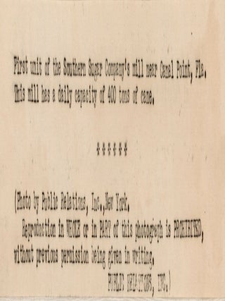 The Southern Sugar Company.