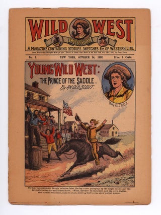 Item #9049 Wild West Weekly…Young Wild West: The Prince of the Saddle. No. 1
