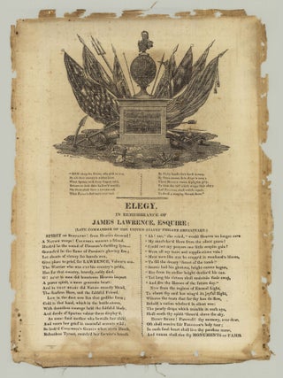Elegy in Remembrance of James Lawrence, Esquire: (Late Commander of the United States Frigate Chesapeake).
