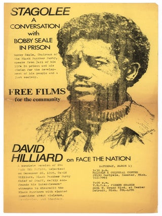 Item #9057 Stagolee: A Conversation With Bobby Seale in Prison. David Mosley, artist