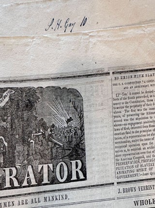 The Liberator. [A Collection of 192 Original Issues, 1845&ndash;1862].