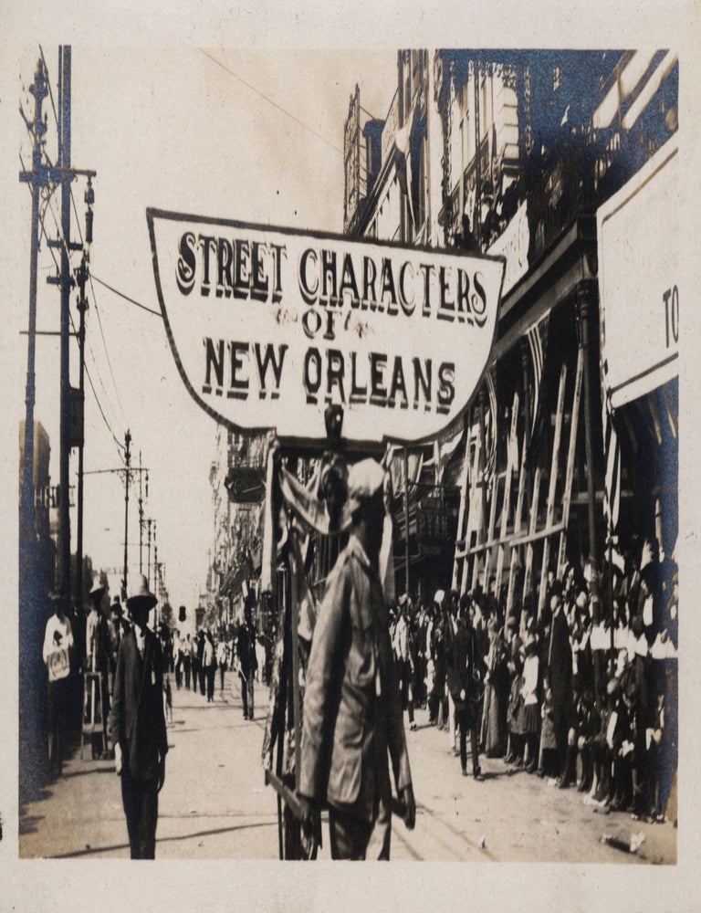 Item #9067 [Photograph Album Documenting a New Orleans Mardi Gras Parade.]