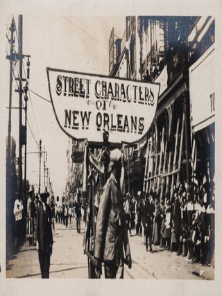 Item #9067 [Photograph Album Documenting a New Orleans Mardi Gras Parade