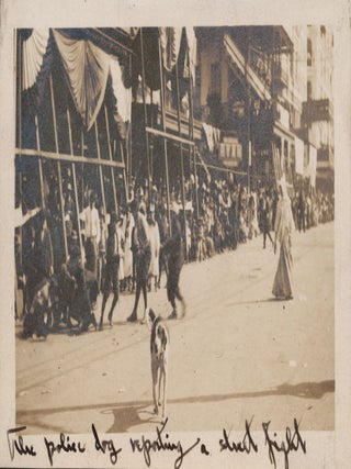 [Photograph Album Documenting a New Orleans Mardi Gras Parade.]