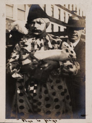 [Photograph Album Documenting a New Orleans Mardi Gras Parade.]