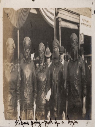 [Photograph Album Documenting a New Orleans Mardi Gras Parade.]