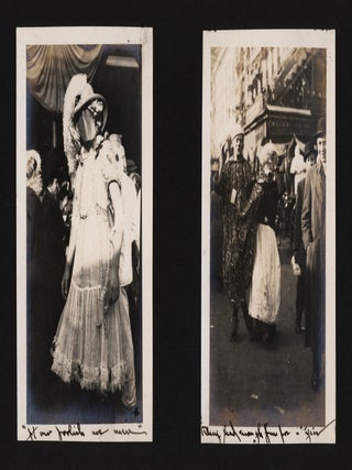 [Photograph Album Documenting a New Orleans Mardi Gras Parade.]
