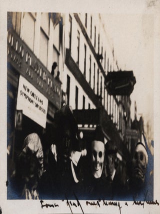 [Photograph Album Documenting a New Orleans Mardi Gras Parade.]