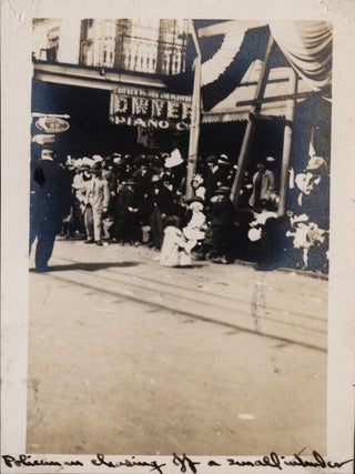 [Photograph Album Documenting a New Orleans Mardi Gras Parade.]
