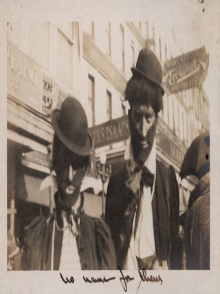 [Photograph Album Documenting a New Orleans Mardi Gras Parade.]