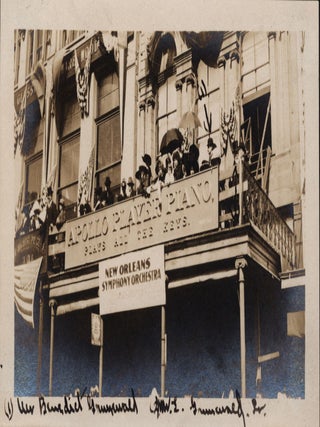 [Photograph Album Documenting a New Orleans Mardi Gras Parade.]