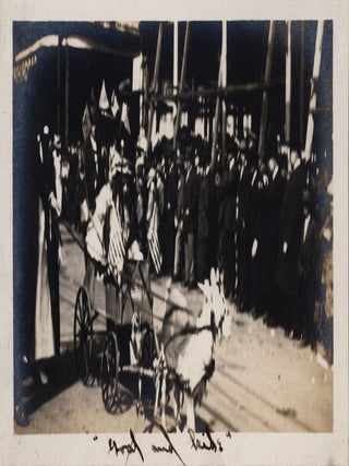 [Photograph Album Documenting a New Orleans Mardi Gras Parade.]