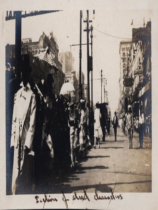 [Photograph Album Documenting a New Orleans Mardi Gras Parade.]