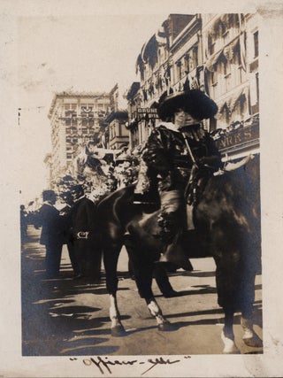 [Photograph Album Documenting a New Orleans Mardi Gras Parade.]