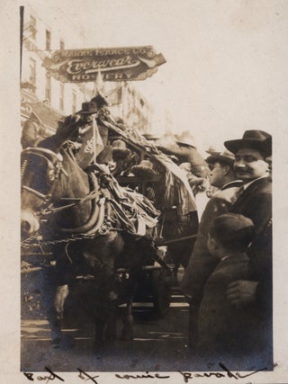 [Photograph Album Documenting a New Orleans Mardi Gras Parade.]