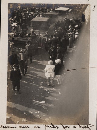 [Photograph Album Documenting a New Orleans Mardi Gras Parade.]