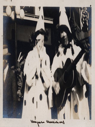 [Photograph Album Documenting a New Orleans Mardi Gras Parade.]