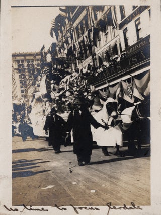 [Photograph Album Documenting a New Orleans Mardi Gras Parade.]