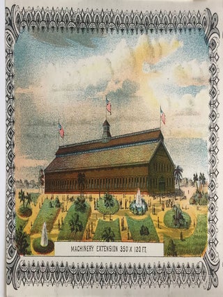 The Worlds Industrial and Cotton Centennial Exposition, New Orleans, U.S.A. 1885.