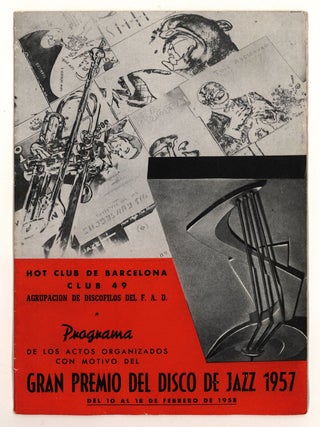 Item #9253 Hot Club de Barcelona Club 49 Agrupación de Discofilos del F.A.D. * Programa de Los...
