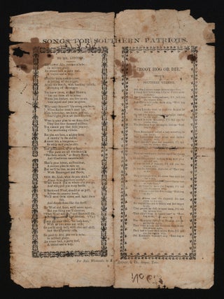 Item #9370 Songs For Southern Patriots