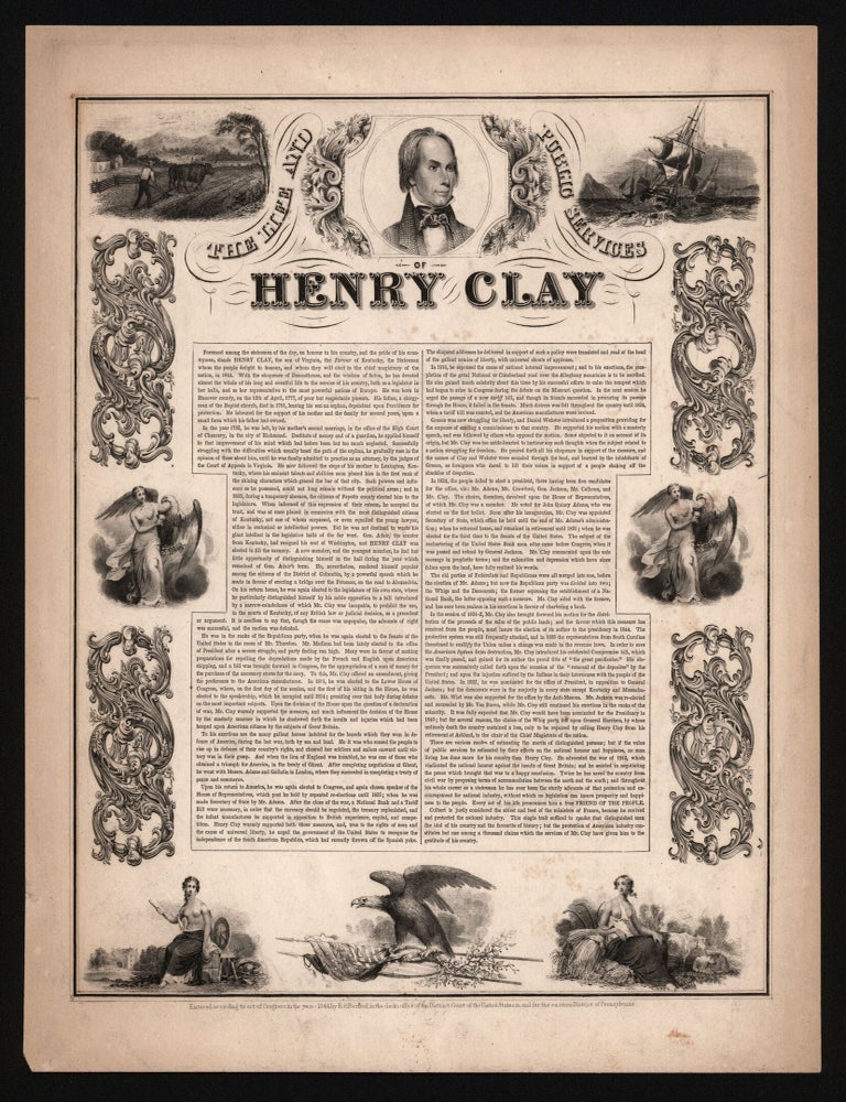Item #9371 The Life And Public Services Of Henry Clay.