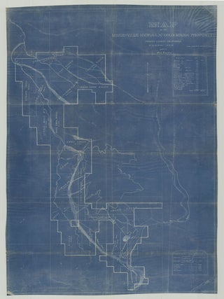 Item #9406 Map of the Minersville Hydraulic Gold Mining Property, Trinity County, California: Tp....