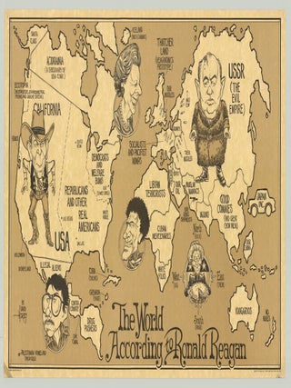 Item #9408 The World According to Ronald Reagan. David Horsey, del