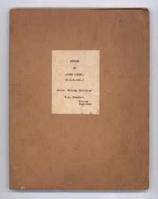 Report on Pine Creek (N.G.E. Ltd.), Atlin Mining Division.