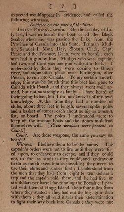 The Trial of Cyrus B. Dean, for the Murder of Jonathan Ormsby and Asa Marsh, Before the Supreme Court of Judicature of the State of Vermont, at Their Special Sessions, Begun and Holden at Burlington, Chittenden County, on the 23d of August A. D. 1808. Revised and Corrected From the Minutes of the Judges.