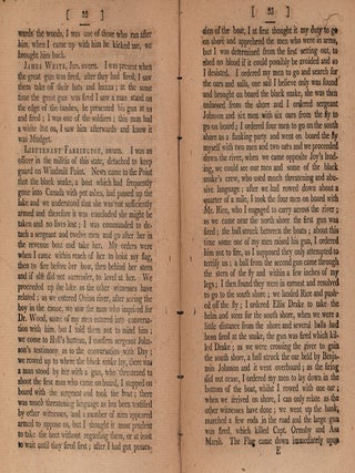 The Trial of Cyrus B. Dean, for the Murder of Jonathan Ormsby and Asa Marsh, Before the Supreme Court of Judicature of the State of Vermont, at Their Special Sessions, Begun and Holden at Burlington, Chittenden County, on the 23d of August A. D. 1808. Revised and Corrected From the Minutes of the Judges.