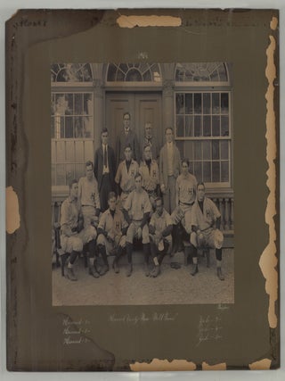 &ldquo;Harvard Varsity Base-Ball Team.&rdquo; [Manuscript title].