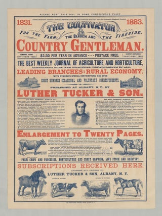Item #9565 Please Post This Bill in Some Conspicuous Place…The Cultivator & Country Gentleman....