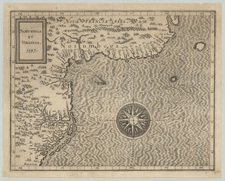 Item #9618 Norumbega et Virginia. Cornelis Van Wytfliet