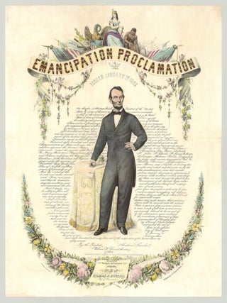 Item #9624 Emancipation Proclamation Issued January 1st 1863. Abraham Lincoln, del Gilman R. Russell