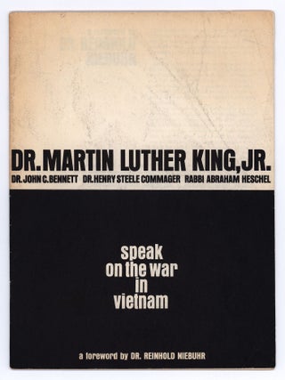 Item #9635 Dr. Martin Luther King, Jr., Dr. John C. Bennett, Dr. Henry Steele Commager, Rabbi...
