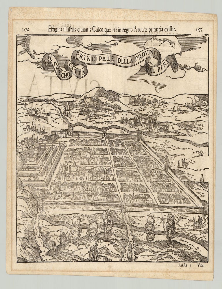Item #9647 Il Cuscho Citta Principale Della Provincia Del Peru. Sebastian Münster.