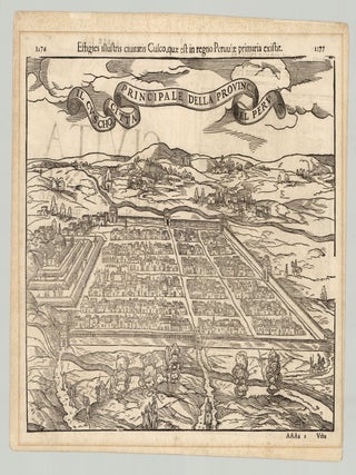 Item #9647 Il Cuscho Citta Principale Della Provincia Del Peru. Sebastian Münster