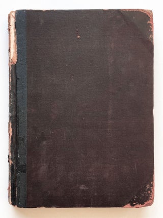 Journal of Travel &c. Commenced August 18th 1867 on sailing from Baltimore Md. for San Francisco California. [Medical officer&rsquo;s journal of a voyage aboard the U.S. Revenue Cutter Reliance from Baltimore to San Francisco, and from thence to aboard the SS California to Alaska].