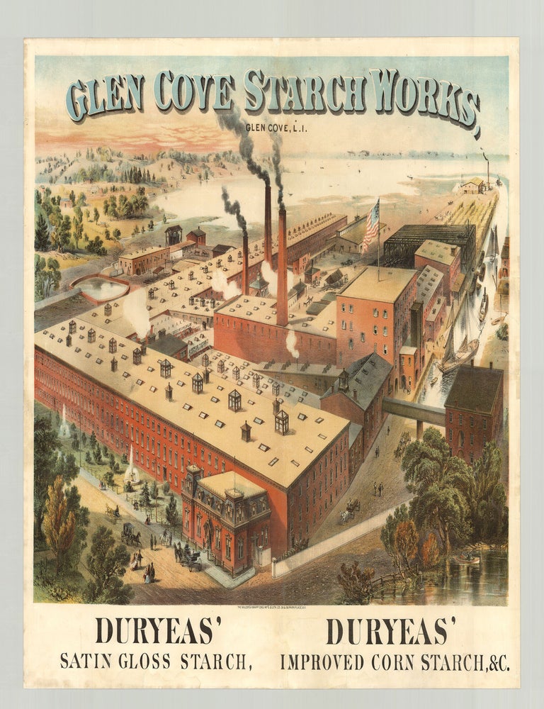 Item #9826 Glen Cove Starch Works, Glen Cove, L. I. Duryeas’ Satin Gloss Starch, Duryeas’ Improved Corn Starch, &C.