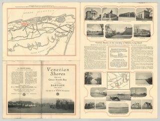 Item #9835 Venetian Shores Right on the Great South Bay In the Township of Babylon Long Island....