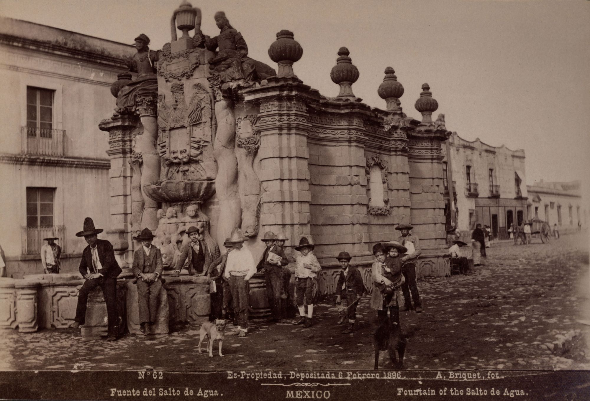 Album of 102 fine photographs of Mexico. | Abel Briquet