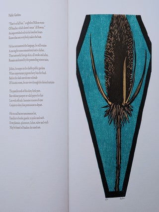 The Gehenna Florilegium : Poems by Anthony Hecht : Woodcuts by Leonard Baskin.