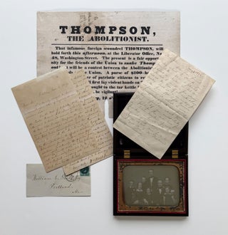 Item #9998 Thompson, the Abolitionist. James L. Homer, of the Boston Gazette